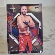 Aiemann Zahabi 2024 Topps Finest UFC #77 Rookie 🇨🇦