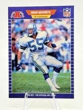 1989 Pro Set - Brian Bosworth #391 Seattle on Front
