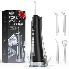 Water Flossers for Teeth-Rechargeable Water Flosser Cordless, 3 Modes Oral