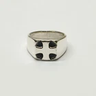 James Avery Retired 925 Sterling Silver Greek Cross Ring Size 11.5