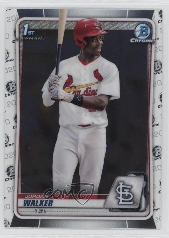 2020 Bowman Draft Chrome Jordan Walker #BD-57 uk2