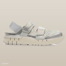 Onitsuka Tiger REBILAC SANDAL 1183A966-020 Pure Silver Cream Men's Size New