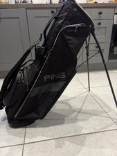 Ping Hoofer Lite Stand Bag Black Golf Bag