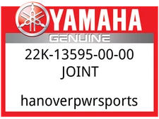 Yamaha OEM Part 22K-13595-00-00 JOINT