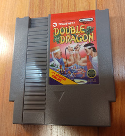 MINTY BOX CIB Double Dragon 1st Print Circle complete in nes Collector lot CLEAN