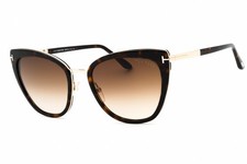 TOM FORD TF0717-52F-57 Sunglasses Size 57mm 140mm 20mm havana Women NEW
