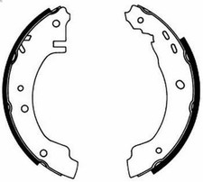 Bremsbackensatz ABE C01041ABE für NISSAN PRIMERA (P10) 2 1995-1996