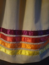 Child's ribbon skirt size 24m powwow regalia FREE SHIPPING