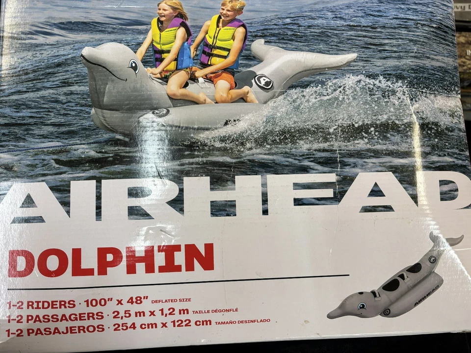 Airhead Dolphin 2 Person Towable 18-8234 AP40 - Image 3 of 4