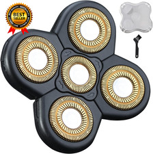 5 Blades Head Shaver Replacement Heads Replacement Blades Head Shaver 3.62 per gallon