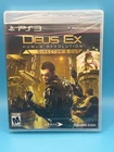 Deus Ex: Human Revolution Director's Cut Sony PlayStation 3 PS3, 2013 SEALED!
