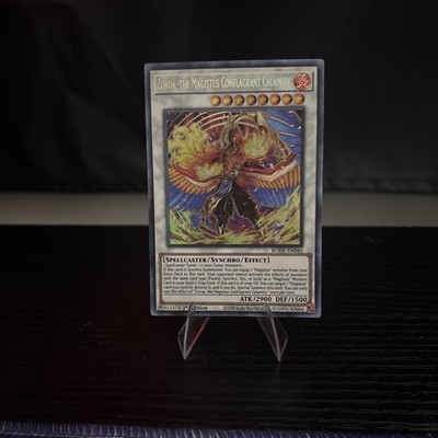 Zoroa, the Magistus Conflagrant Calamity BODE-EN045 1st Ed Secret NM Yugioh