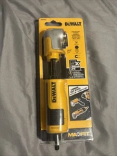 New NIP DeWalt MAXFIT 2-Piece Right Angle Attachment, 1/4" Shank. Model # DWAMRA