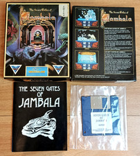 The Seven Gates Of Jambala Amiga Commodore Vintage Retro Gaming Big Box