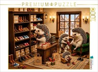 Calvendo Puzzle Die Kleine Igelschuhstube | 1000 Teile Lege-GrößE 64 × 48 Cm Fot