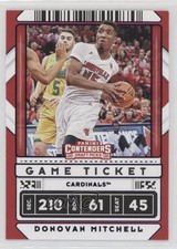 2020 Contenders Draft Picks Variation Game Ticket Purple Donovan Mitchell 08ti