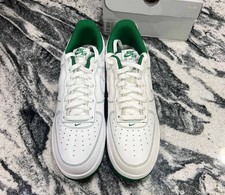 nike air force 1 low contrast stitch pine green