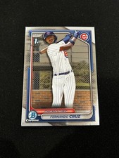 Fernando Cruz 2024 Bowman Chrome 1st BCP-197 Cubs