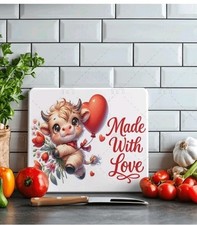 Glass Kitchen Chopping Cutting Serving Party Entertaining Board Cooking Baking 