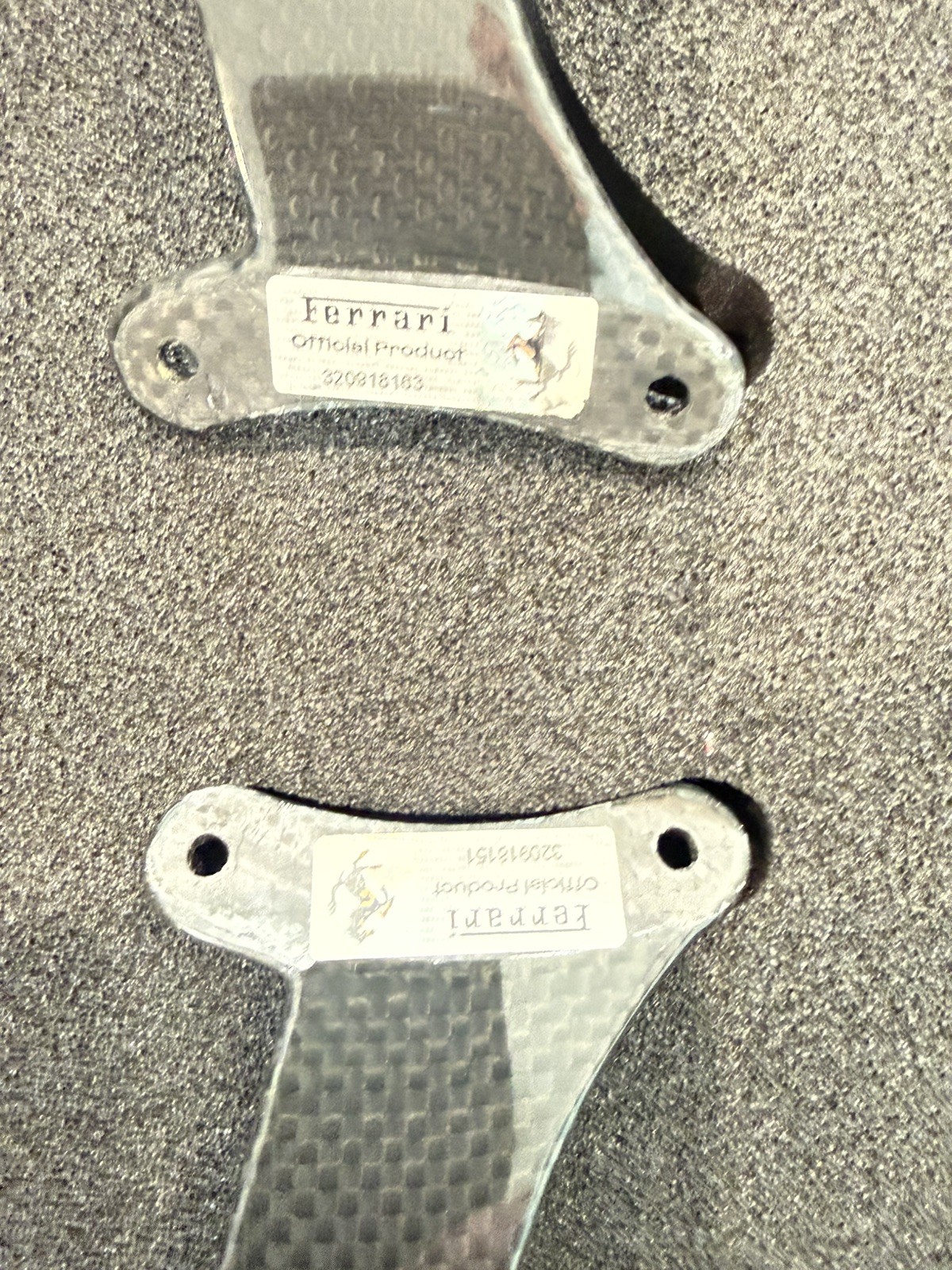 Ferrari OEM Carbon Fiber Paddle Shifters (488, Pista, F8, 812, GTC4 Lusso)