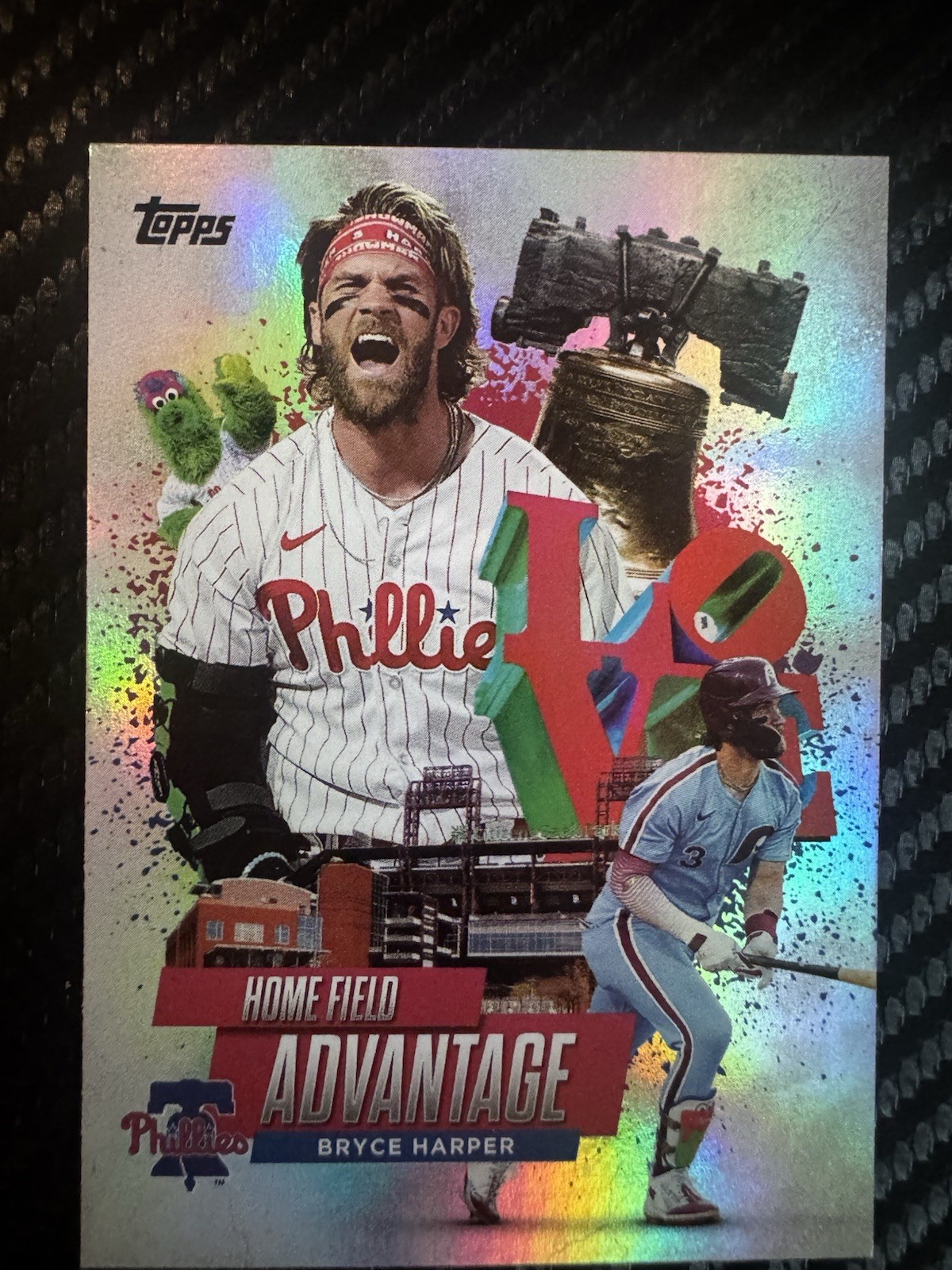 2025 Topps Chrome - Home Field Advantage Bryce Harper #HA-4