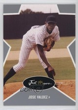2003 Just Minors Just Stars Silver Jose Valdez #47 Auto 0q3