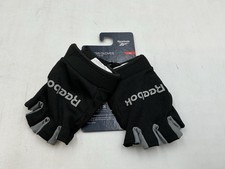 Image of Reebok Fitness Gloves Medium Speedwick Technology Padded Palm Adjustable T06061