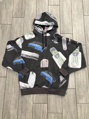Imran Potato Cell Phone Satellite Hoodie Limited Edition Sweater Jacket Sz XL