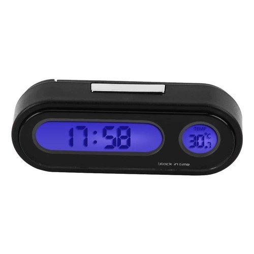 Car Electronic Clock Luminous Thermometer LED Digital Display Dashboard Clock - Picture 8 of 15