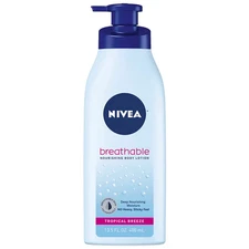 Nivea Breathable Body Lotion, Tropical Breeze, 13.5 Oz