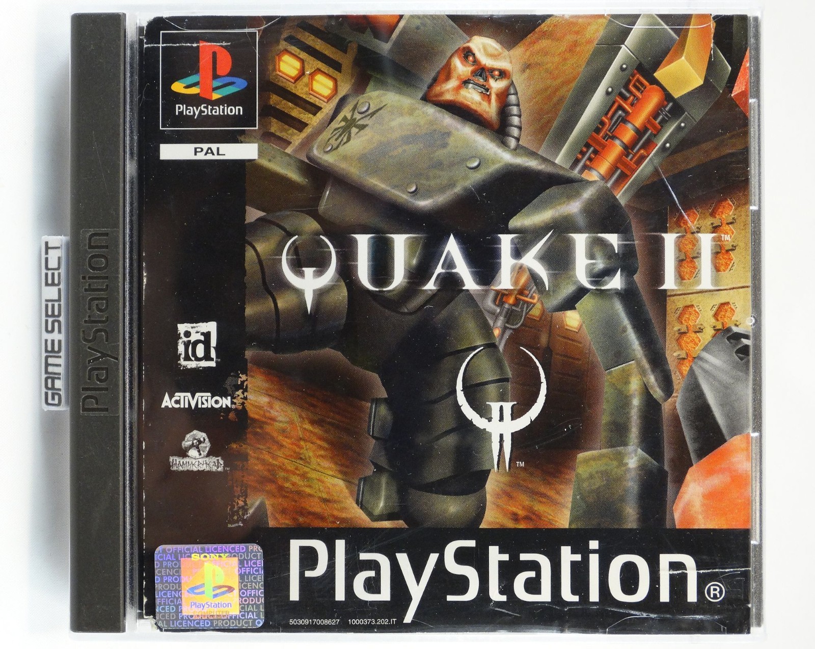 QUAKE II 2 SONY PLAYSTATION 1 2 3 ONE PS1 PS2 PS3 PAL - ORIGINAL COMPLET
