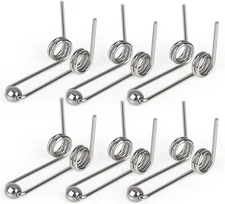 6 Pcs Hair Curling Torsion Spring Double Curling Iron Replacement Springs Diamet