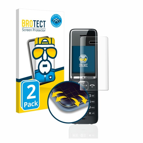 3 Pezzi Pellicola Protettiva per Gigaset GS110 schermo trasparente