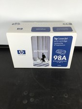 HP 98A 92298A Black Toner Cartridge Genuine OEM LaserJet 4 5 Series 4, 4 , 4M 