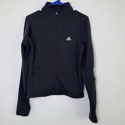 Adidas ClimaCool Womens Athletic Jacket 2006 Y2K Style Zip Pockets Size S