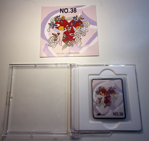 Studio Bernina Embroidery Design Card No. 38 Cherubs