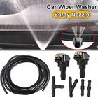 Car Universal Windshield Washer Hose Wiper Blade Pipe Jet Spray Tube Nozzle kit