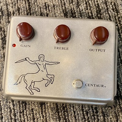 KLON 1996 Centaur Professional Overdrive -Silver Horsie Long Tail Fax Only- 5998