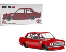 Kaido House x Mini GT Datsun 510 Street NISMO V3 🟥 RED 🟥 KHMG229 1/64 (NEW)