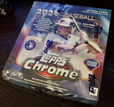 2024 Topps Baseball Chrome Update Series Mega Box Sealed -Extra packs included!