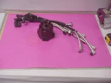 8 Delphi Ignition Spark Plug Wires & Heat Shield Insulation& MSD Distributor Cap