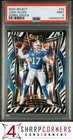 2024 PANINI SELECT ZEBRA SHOCK PRIZM #34 JOSH ALLEN PSA 9
