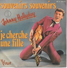 JOHNNY HALLYDAY Souvenirs, Souvenirs 45 T SP ...