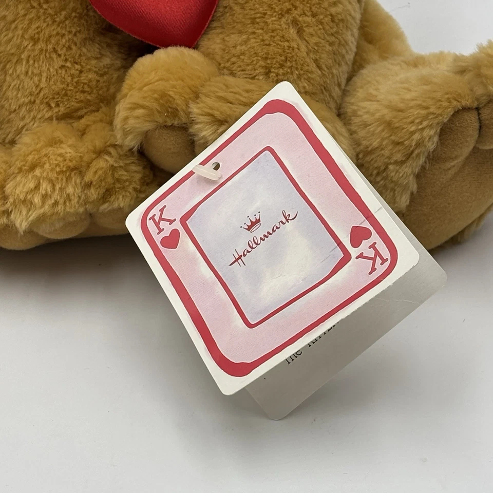 Hallmark León Peluche Kitt El Rey de Corazones Peluche Etiqueta Original Foto 2 de 4