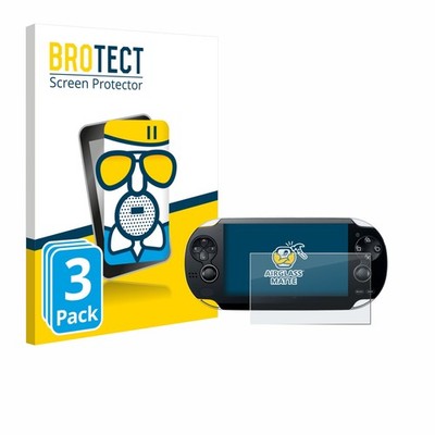 3x Panzerfolie Schutzglas matt für Sony Playstation PS Vita Displayschutz