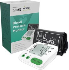 Kinetik Wellbeing Smart Blood Pressure Machine - Bluetooth Arm Blood Pressure