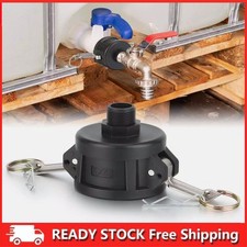275 330 Gallon IBC Tote Tank Drain Adapter 2" Garden Water Hose Faucet Tool 3/4"