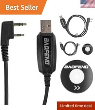 Programming Cable for UV-5R/5RA/5R Plus/5RE, UV3R Plus, BF-888S, 5R EX, 5RX3,...