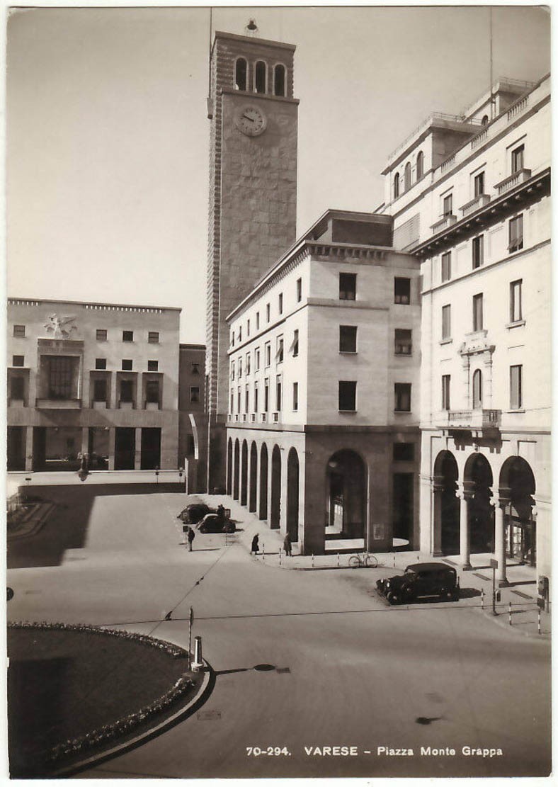 VARESE - PIAZZA MONTE GRAPPA - VIAGG. 1950 -22295-