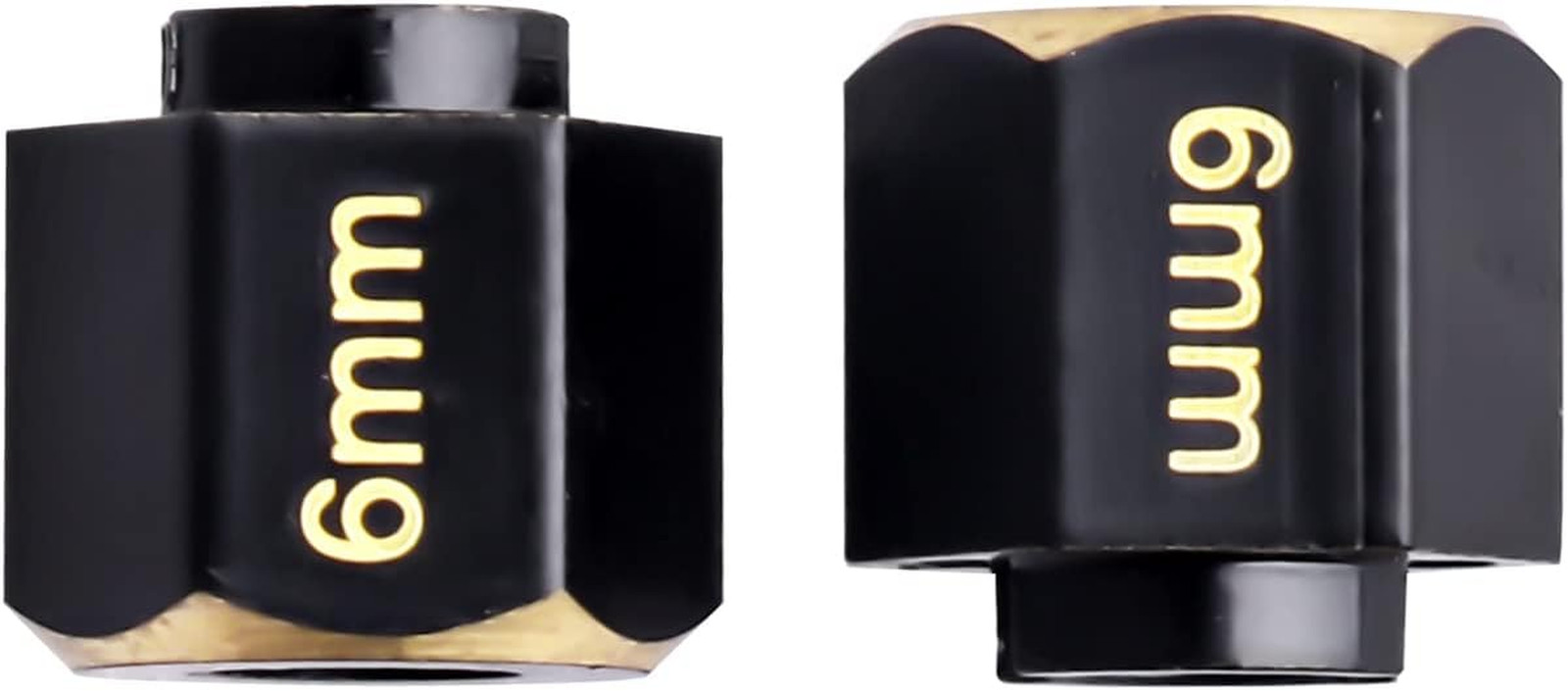 Brass Hex Extension for TRX4M Upgrades Parts Extended Wheel Hex Hubs Extenders O